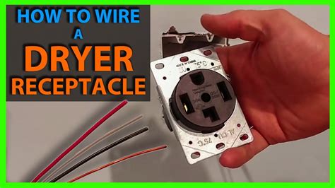 how to recess an electrical box for a dryer plug|nec wiring for dryer.